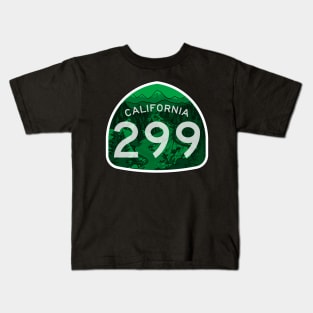 California Highway 299 Kids T-Shirt